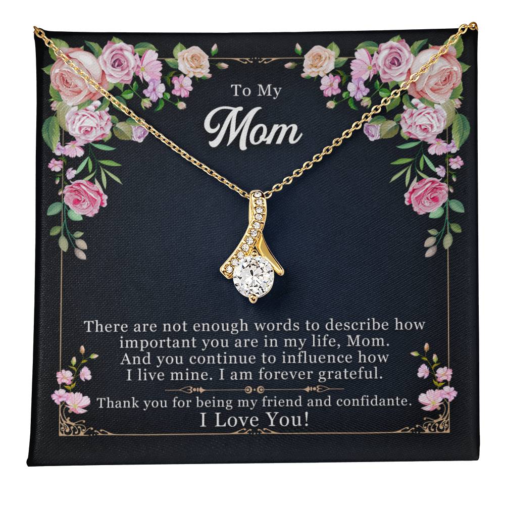 To my mom, thank you for being my friend