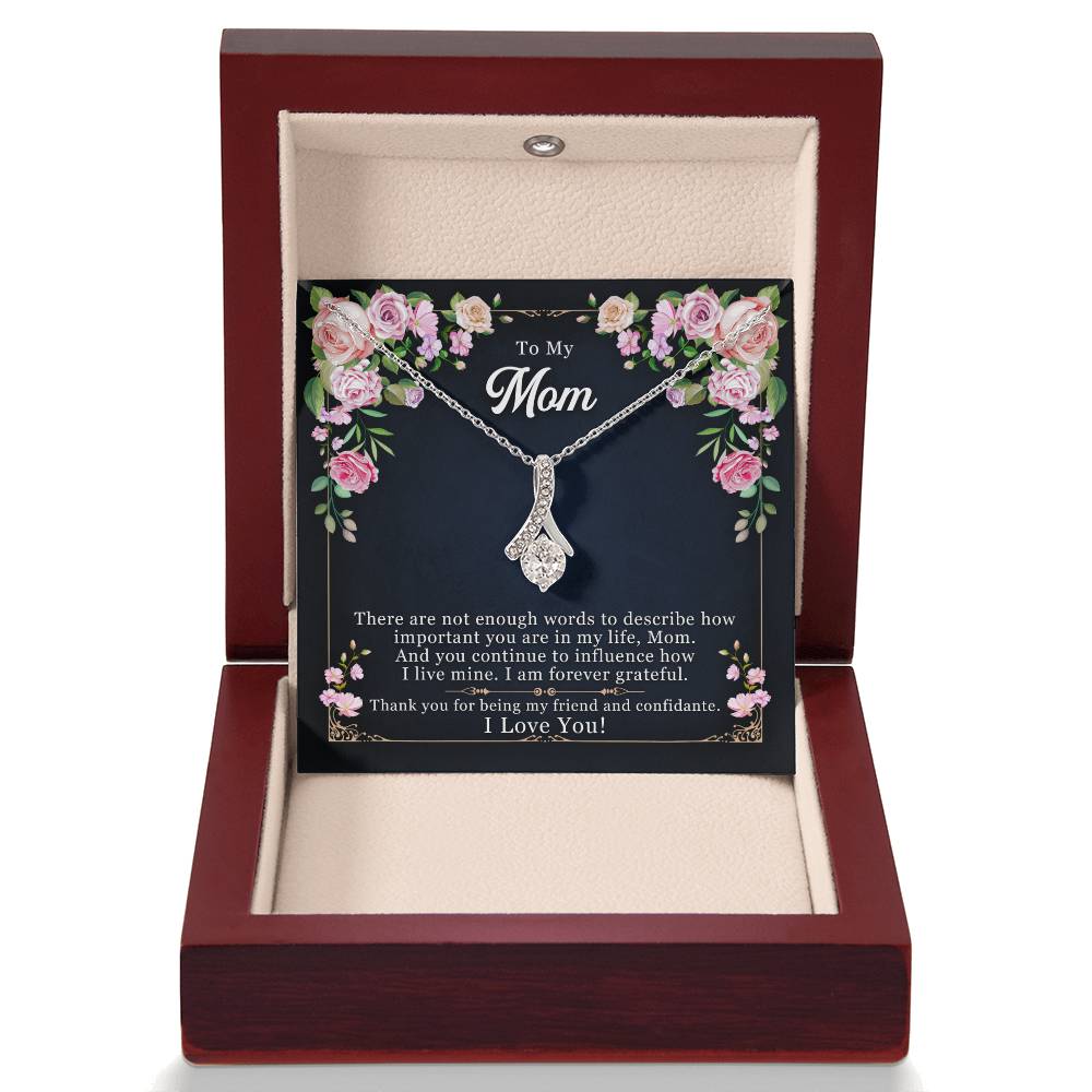 To my mom, thank you for being my friend